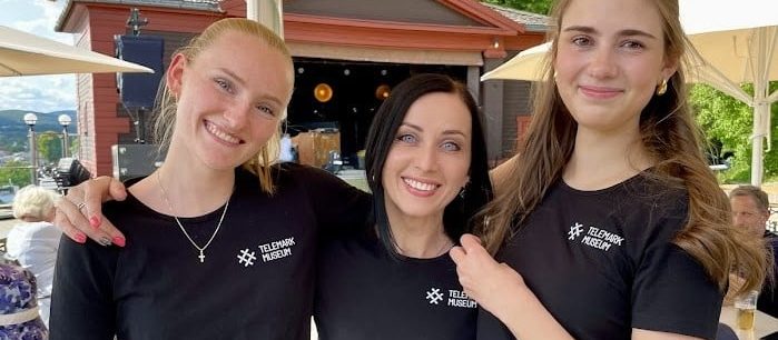 Ansatte på Brekkeparken kafe