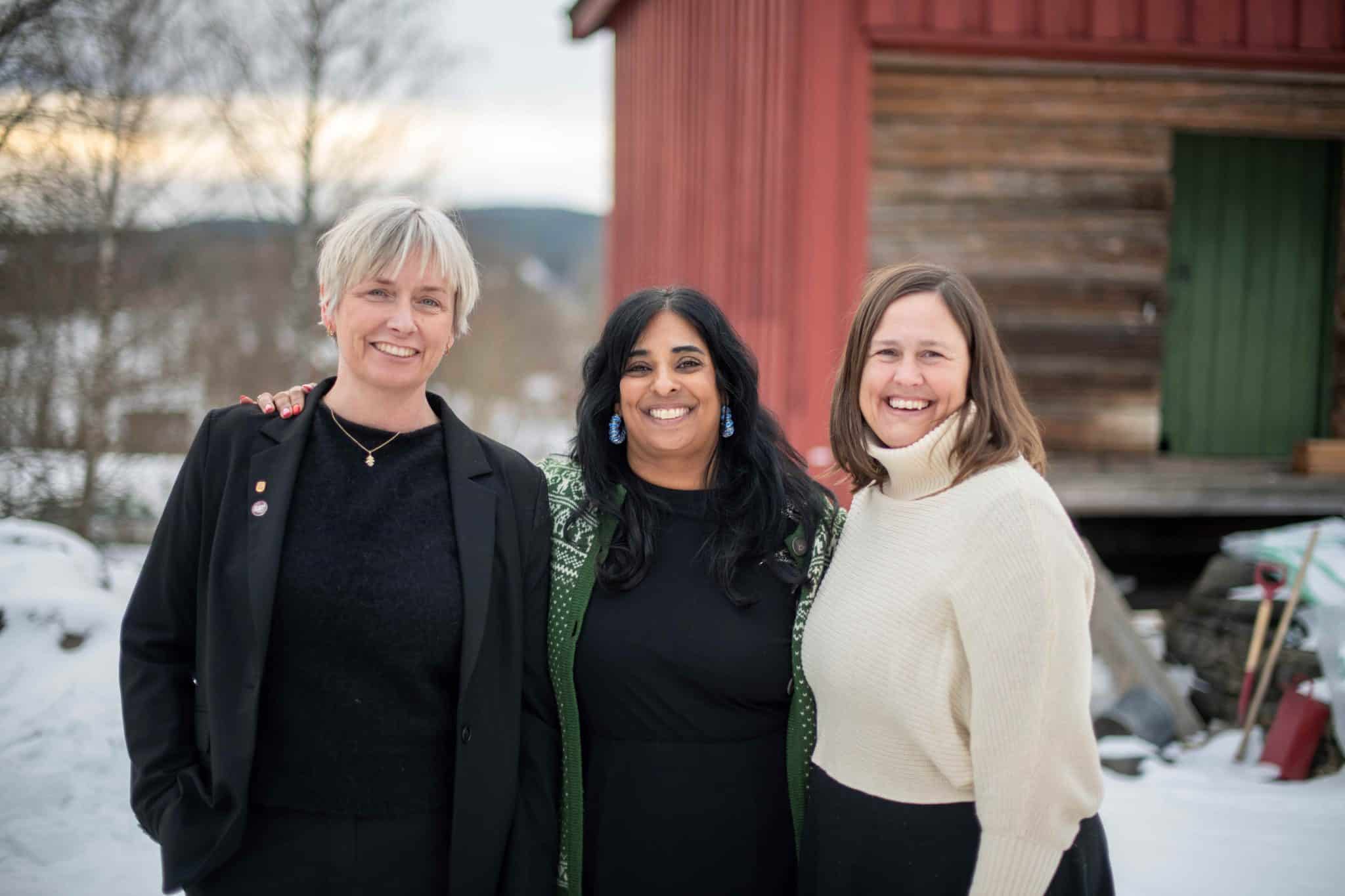 Guro Honningdal, Lubna Jaffrey, Maja Foss Five Foto Mulle Media