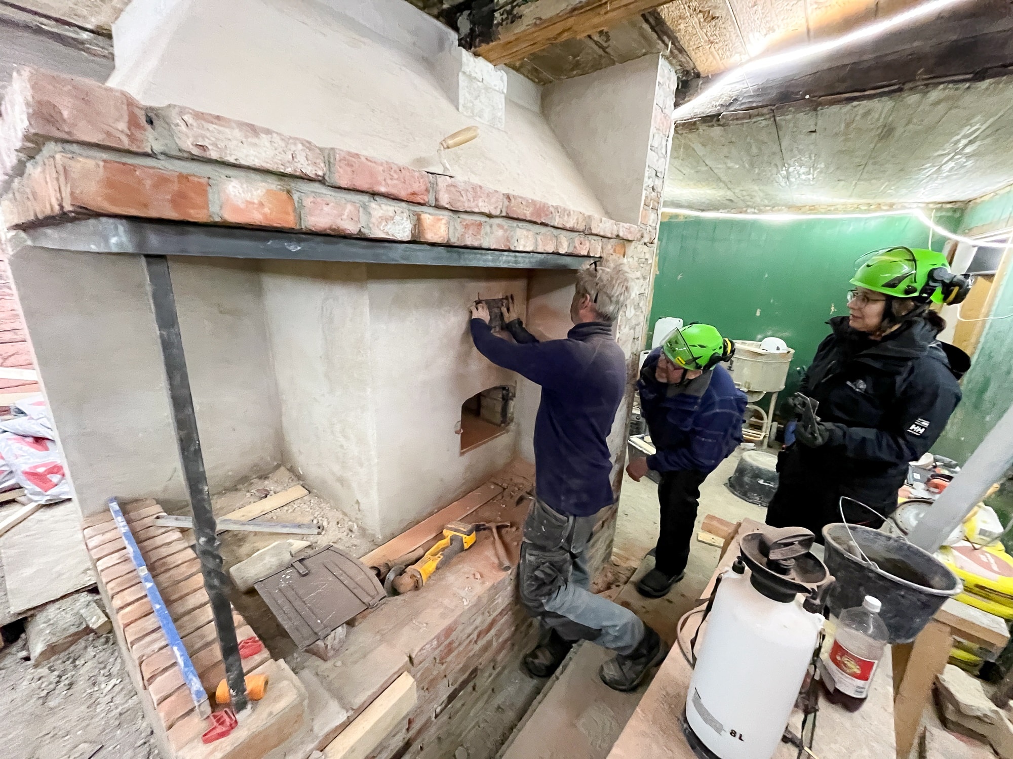 Restaurering av Henrik Ibsens barndomshjem på Venstøp i Skien.