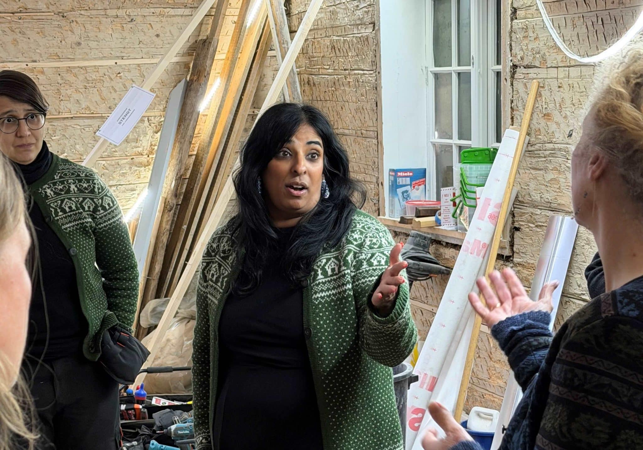 Minister of culture and equality Lubna Jaffery